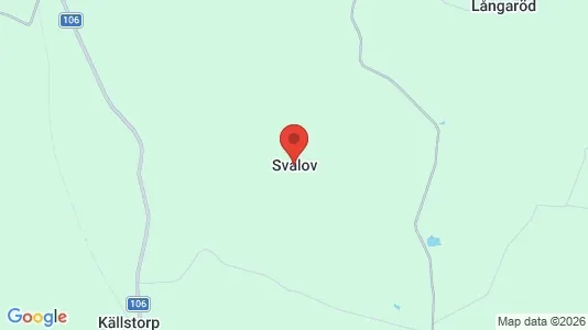 Butikslokaler att hyra i Svalöv - kort over placeringen