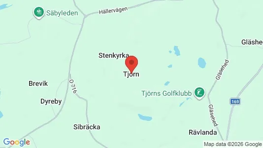 Butikslokaler att hyra i Tjörn - kort over placeringen