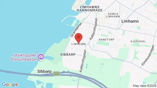 Butikslokaler att hyra i Limhamn/Bunkeflo - kort over placeringen