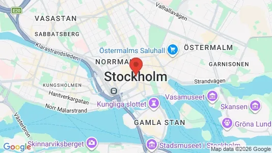 Butikslokaler att hyra i Stockholm Innerstad - kort over placeringen